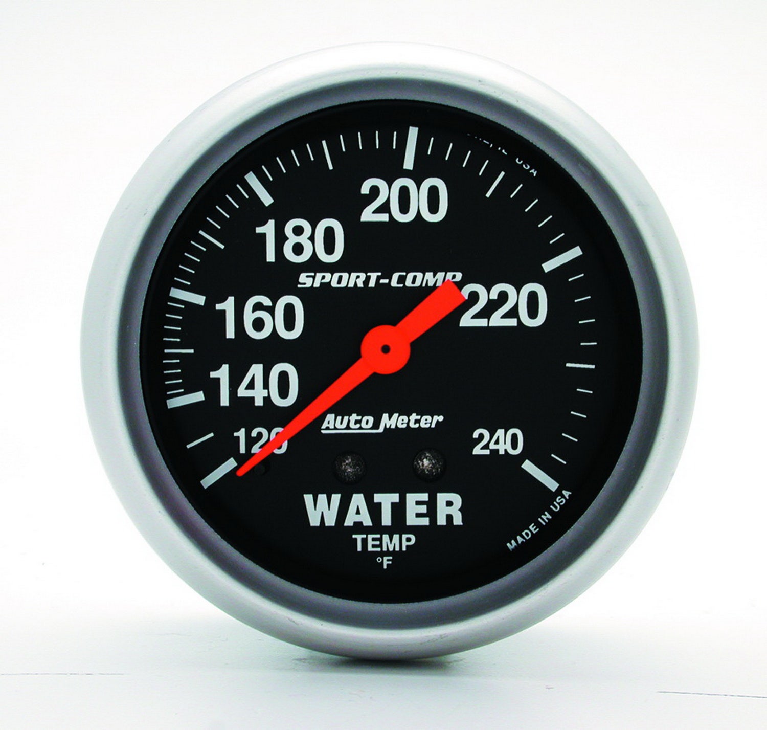 Autometer 3432 Sport-Comp Mechanical Water Temperature Gauge Auto Meter Products