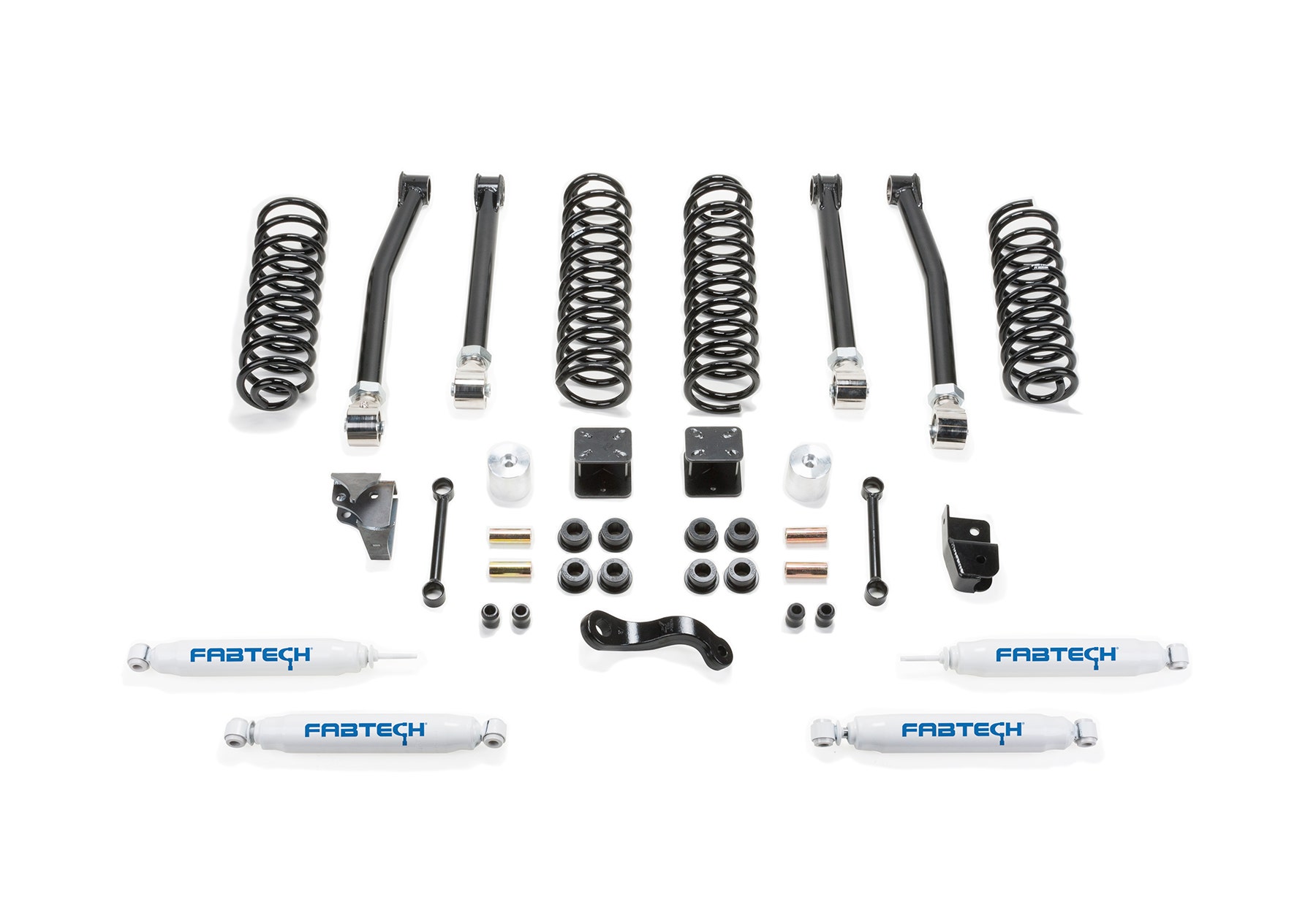 Fabtech Kaojklift4 Jk 4Dr 3.5' Lift W/Shocks  Motorsports  Lift Kit Suspension
