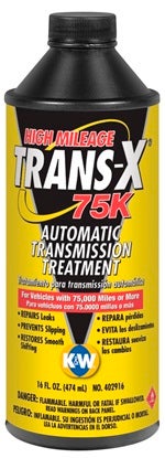 K&W 402916X6 Trans-X High Mileage Automatic Transmission Treatment - 16 Fl Oz