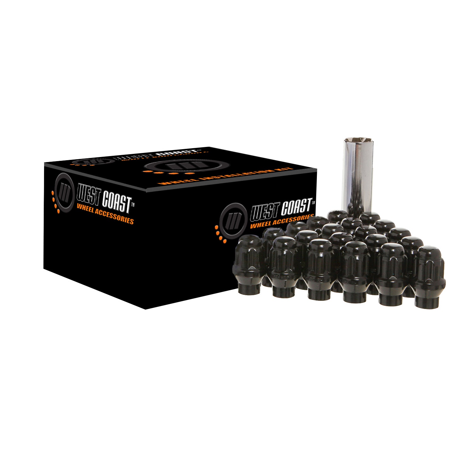Westcoast Wheel Accessories W55014seb Wheel Lug Nut Westcoast Wheel Accessories