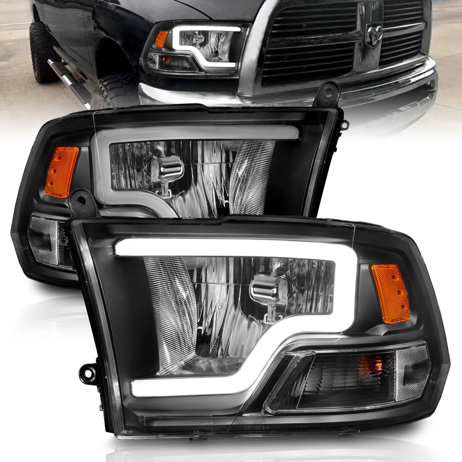 Anzo Usa 111515 Crystal Headlight Set   Crystal Headlight Set