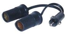 Prime Products 08-0910 12 V Single Cigarette Plug With Double Outlet   Cigarette