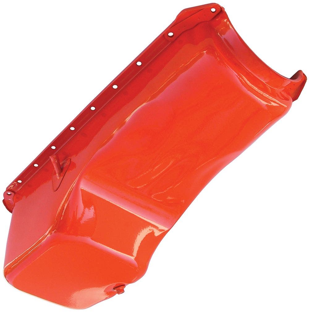 Trans-Dapt Performance 9921 Bbc Oil Pan, Chevy Orange Trans Dapt 9817 Crankshaft