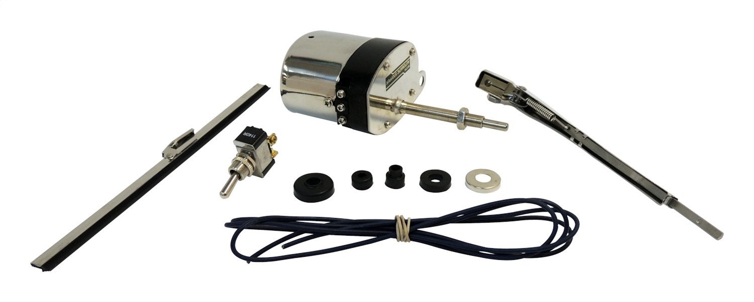Crown Automotive 12Vst Wiper Motor Kit Fits 41-58 Mb Willys Crown Automotive