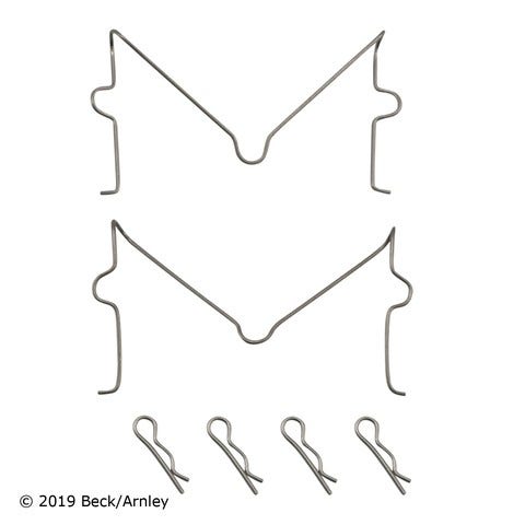 Beck/Arnley Disc Brake Hardware Kit P/N:084-1551  Disc Brake Hardware Kit P/N: