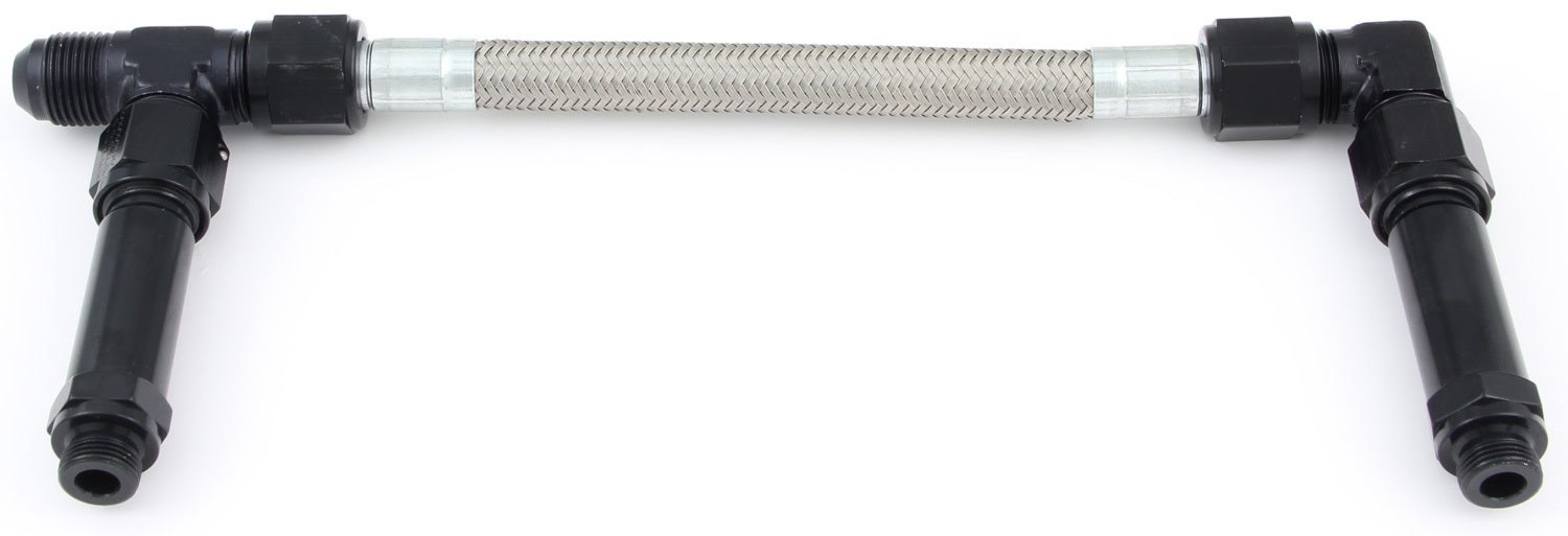 Fragola Performance Systems 920027-Bl #8 Pro Stock Fuel Line Kit - Demon Black