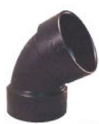 Lasalle Bristol 632601   Sewer Waste Valve Fitting; Type - 60 Degree Elbow, Size