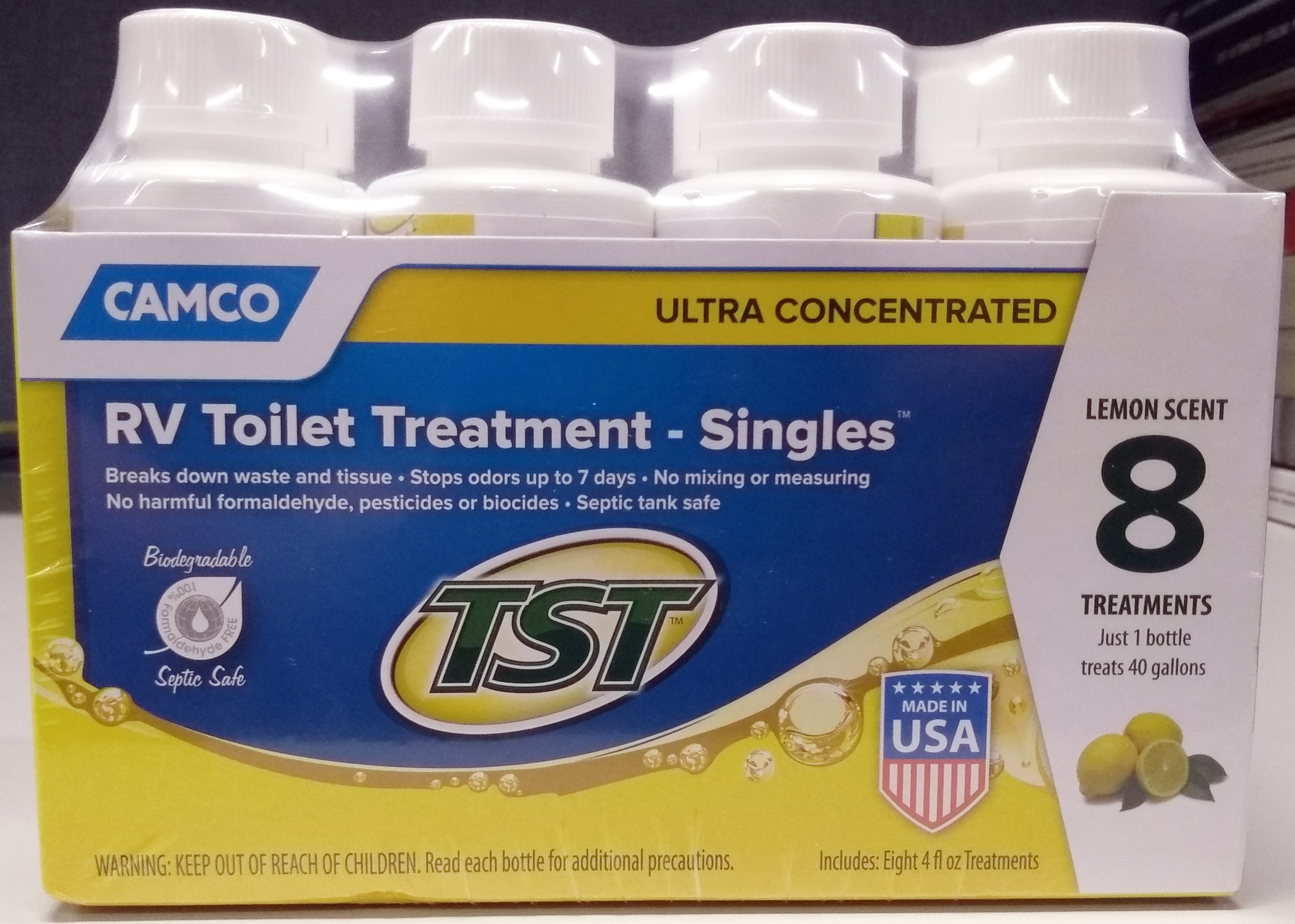 Tst Lemon Singles  8-4Oz Bottles Tst Lemon Singles  8-4Oz Bottles