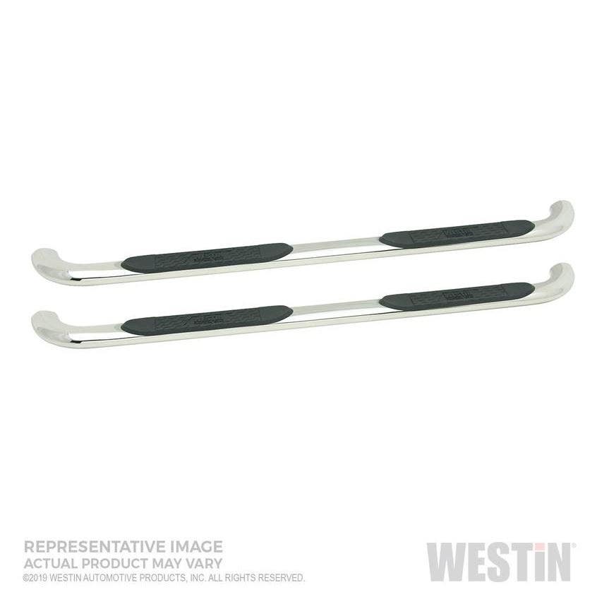 Westin 21-4120 Stainless Steel Platinum 4 Oval Nerf Step Bars Silverado/Sierra