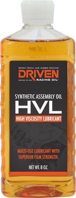 Driven Racing Oil 50050 High Viscosity Lubricant (8 Oz Bottle), 8 Oz Driven
