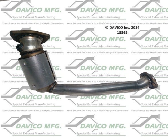Davico Mfg Catalytic Converter P/N:18365  Catalytic Converter P/N: