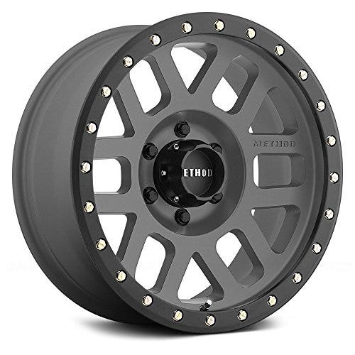 Method Race Wheels 309 Grid Titanium/Black Street Loc 17X8.5" 6X5.5", 0Mm Offset