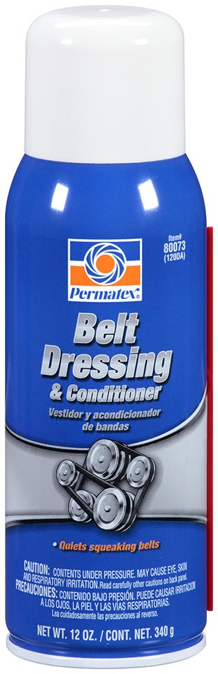 Permatex 80073 Belt Dressing And Conditioner, 12 Oz. Net Aerosol Can   Belt