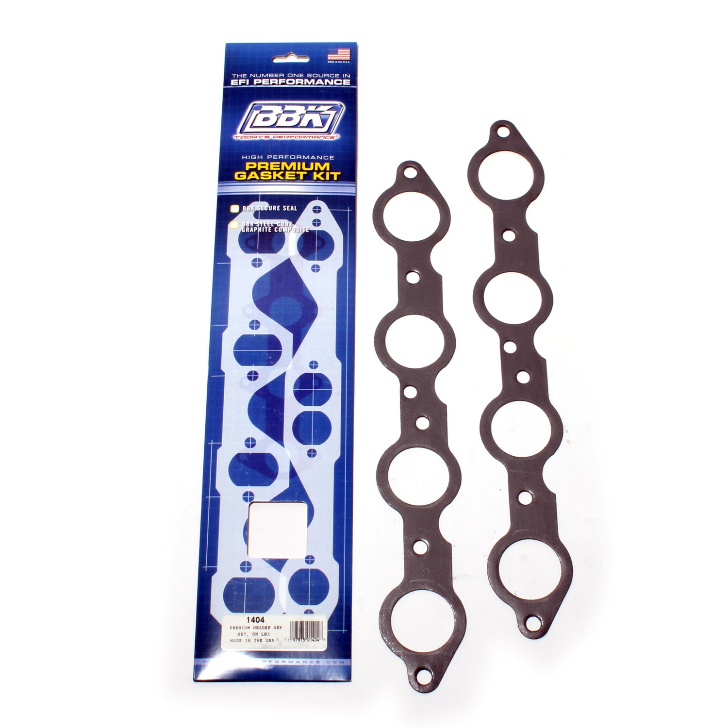 Bbk Performance 1404 Premium Header Gasket Set Fits Camaro Corvette Firebird Gto