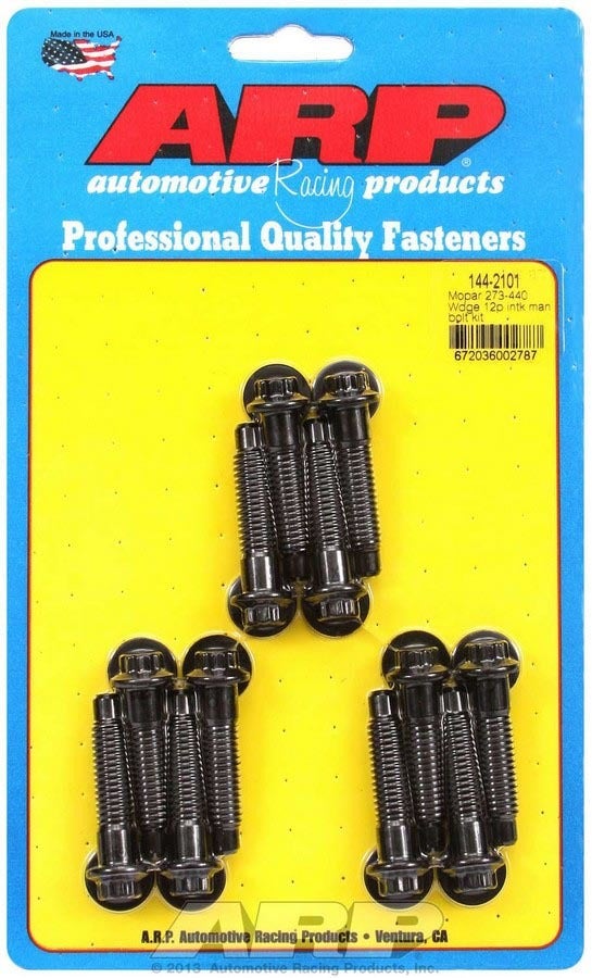 Arp 144-2101 Intake Bolt Kit Arp  Intake Bolt Kit