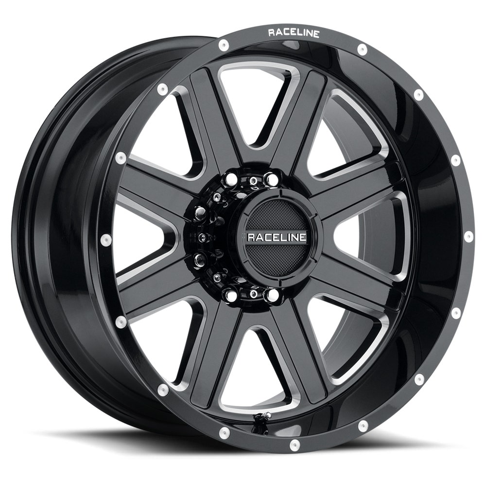 Raceline 940M Hostage 20X10 6X135-19Mm Black/Milled Wheel Rim 20" Inch  940M