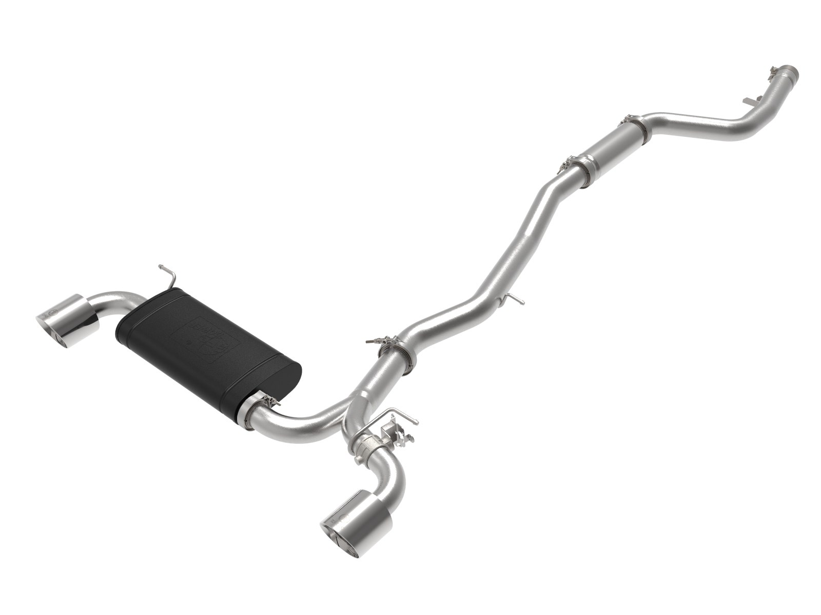 Afe Power 49-36043-P Takeda 3" To 2-1/2" 304 Stainless Steel Cat-Back Exhaust