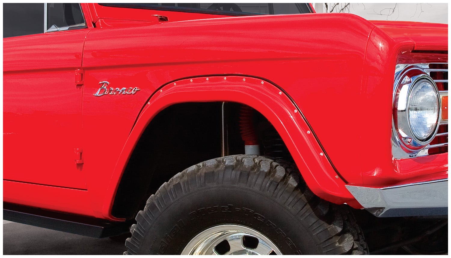 Bushwacker 20001-07 Cut-Out Fender Flares Fits 66-77 Bronco  10916-07 Fender