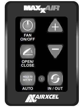 6 Key Wall Control  Black 6 Key Wall Control  Black