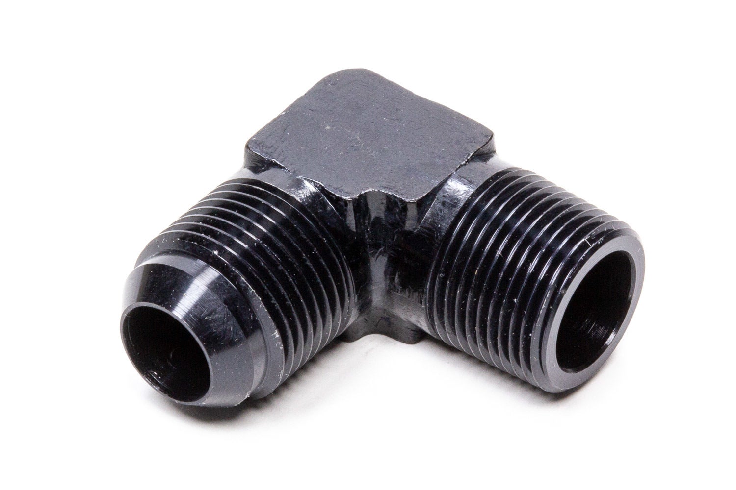 Fragola Performance Systems 482211-Bl #10 X 3/8 Mpt 90 Adapter Black