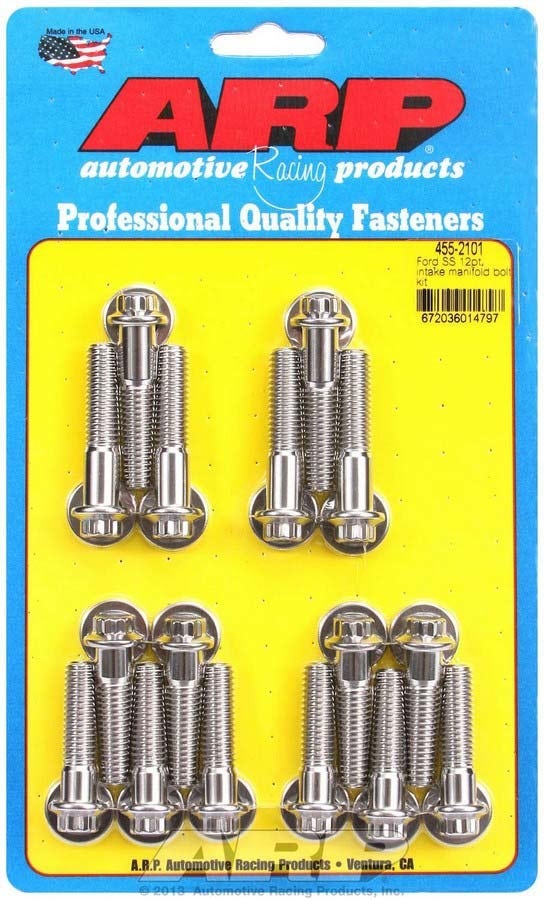 Arp 4552101 Stainless 300 12-Point Intake Manifold Bolt Kit Arp 4552101