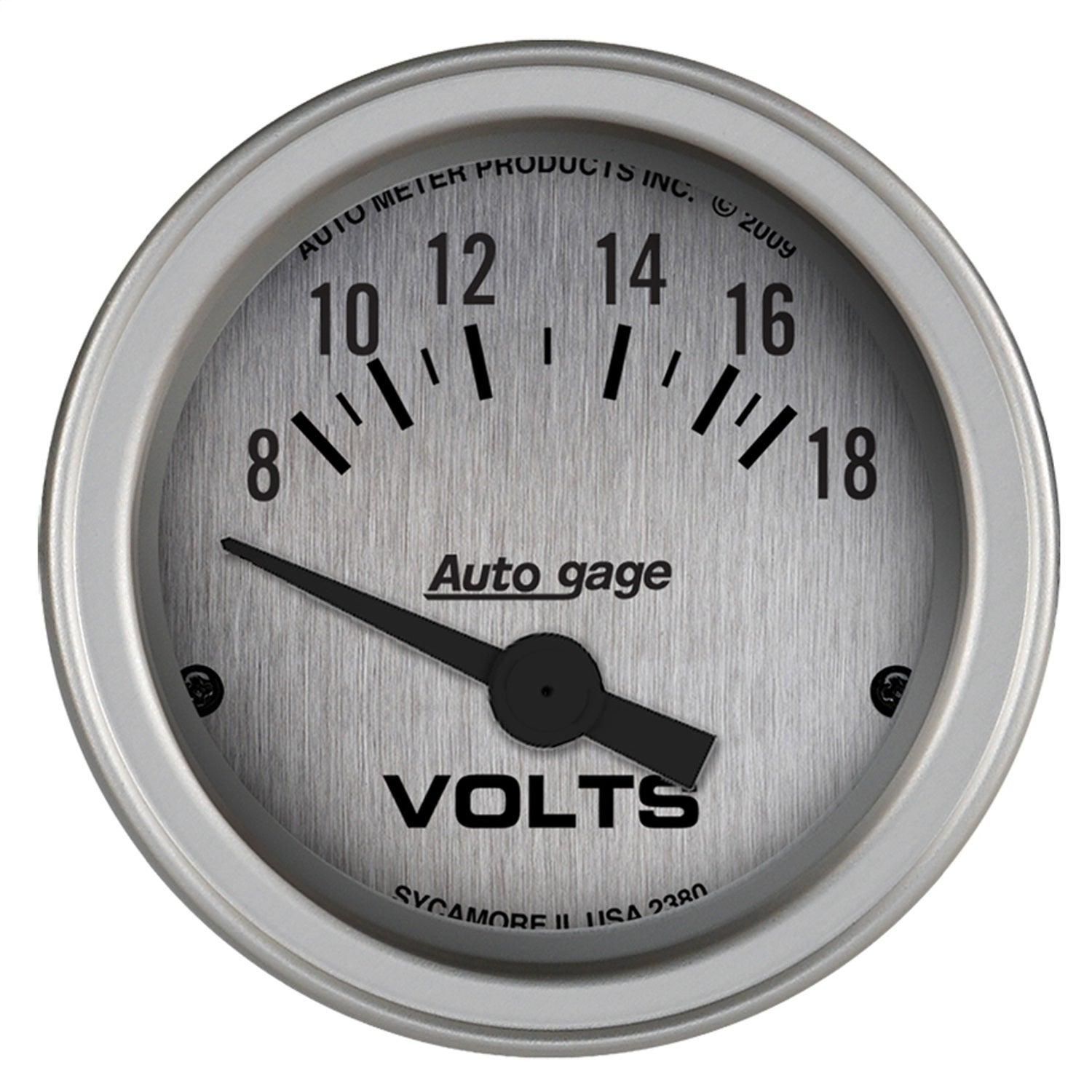 Autometer 2380 Autogage Electric Voltmeter Gauge   Autogage Electric Voltmeter