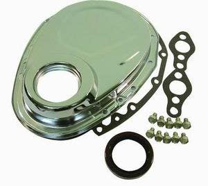 Racing Power R4934 Chrome Timing Chain Cover (Incl Gaskets/ Seal/Hardware)