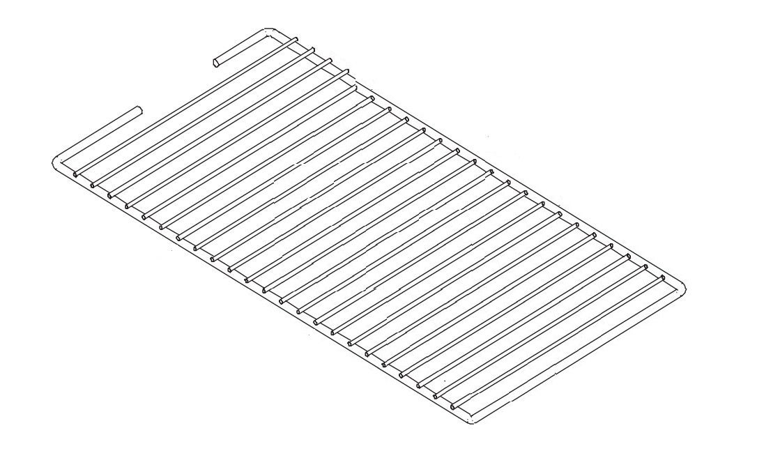 Norcold 632434 Oem Rv Refrigerator Freezer Wire Shelf Rack - 11.5" X 10.9" X .8"