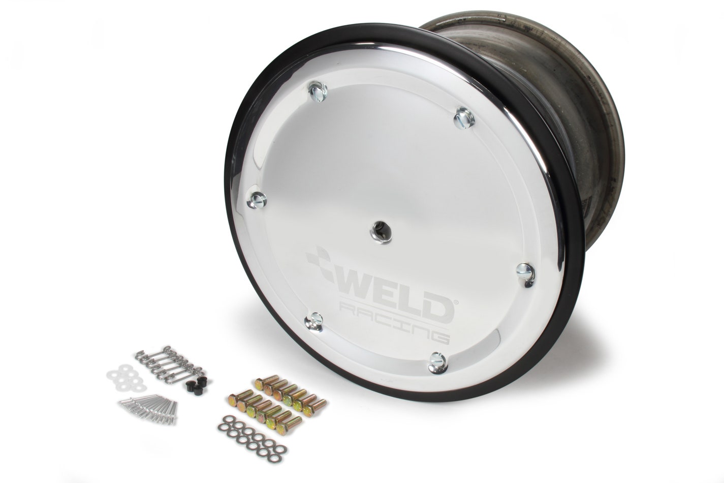 Weld Racing 559-5455M-6 15 X 14 Wide 5 Xl 5In Bs Bead-Loc W/Cvr