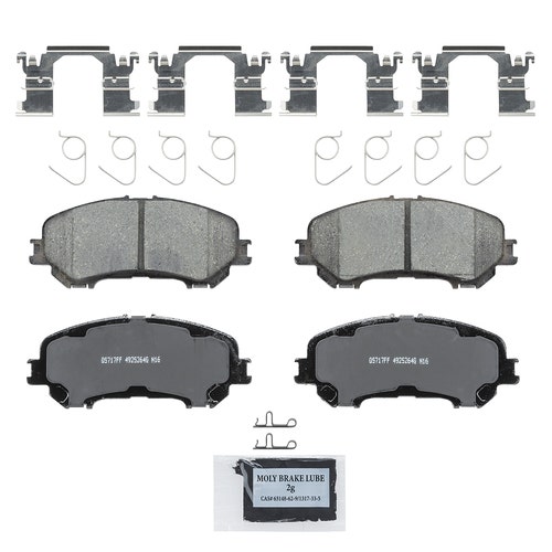 Wagner Brake Disc Brake Pad Set P/N:Zd1737  Disc Brake Pad Set P/N: