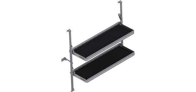 Kargomaster 48606 Folding Shelves - 60' Unit   Folding Shelves - 60  Unit