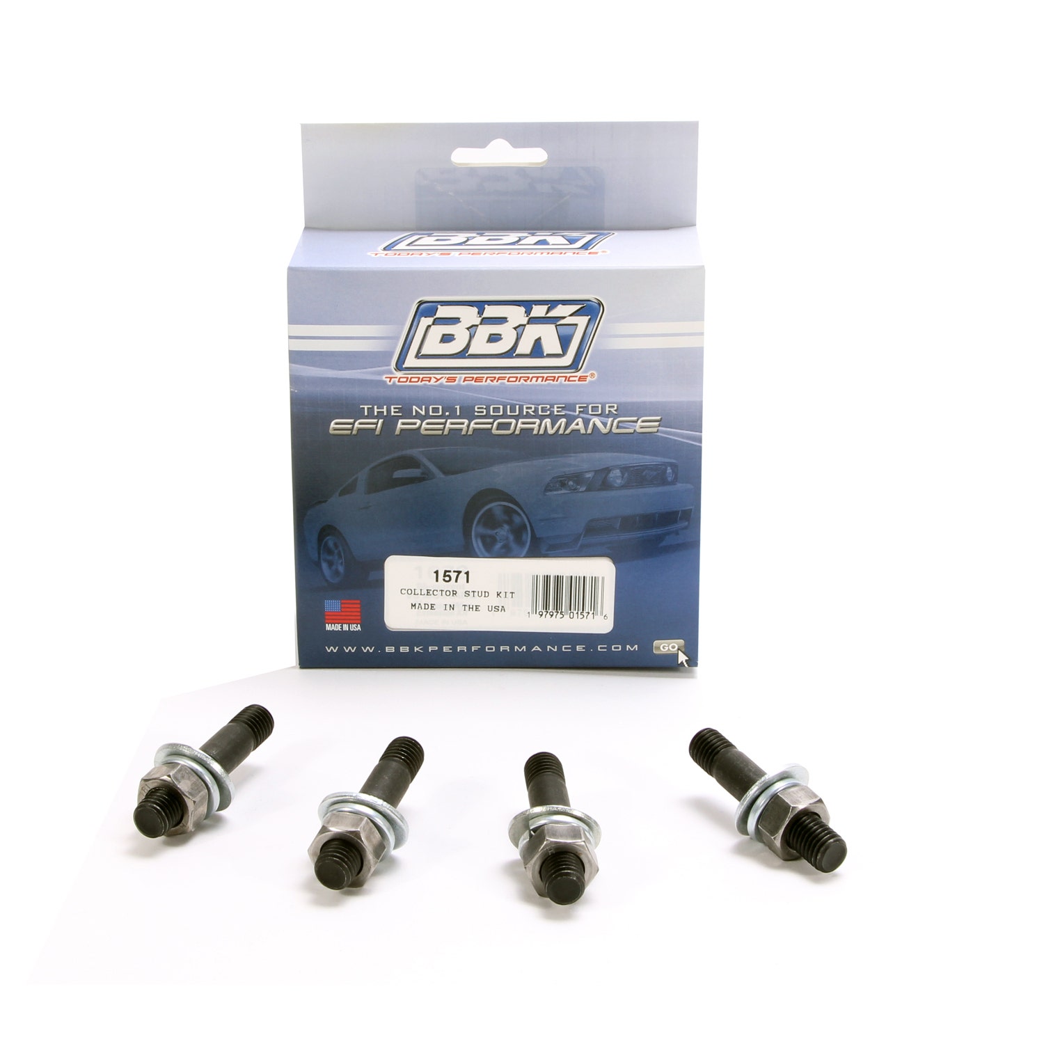 Bbk Performance 1571 Exhaust Header Collector Stud Kit Bbk Performance 1569