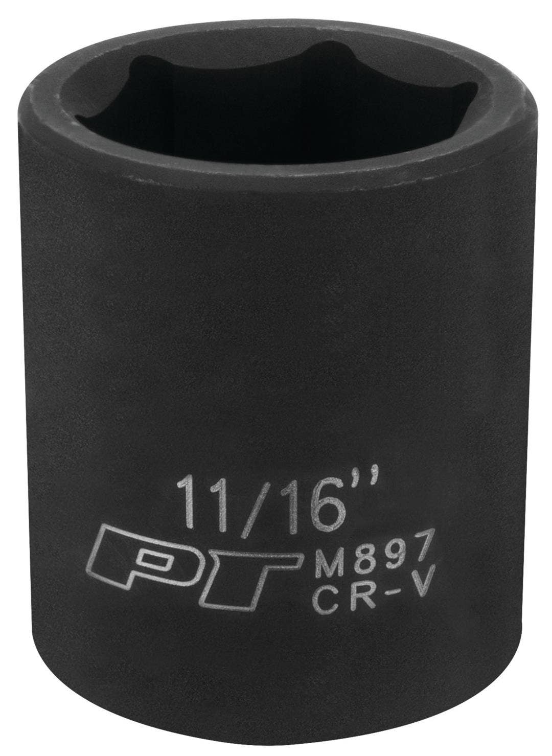 Performance Tool M897 3/8" 11/16" Impact Socket   3/8  11/16  Impact Socket