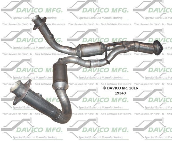 Davico Mfg Catalytic Converter P/N:19340  Catalytic Converter P/N: