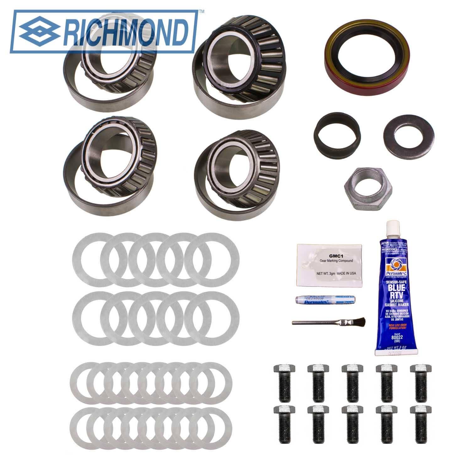 Richmond 8310401 Gear Set Installation Kit  83-1034-1 Differential Ring And