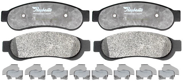 Raybestos Brakes Disc Brake Pad Set P/N:Pgd1334m   Brake Pad Professional Grade;