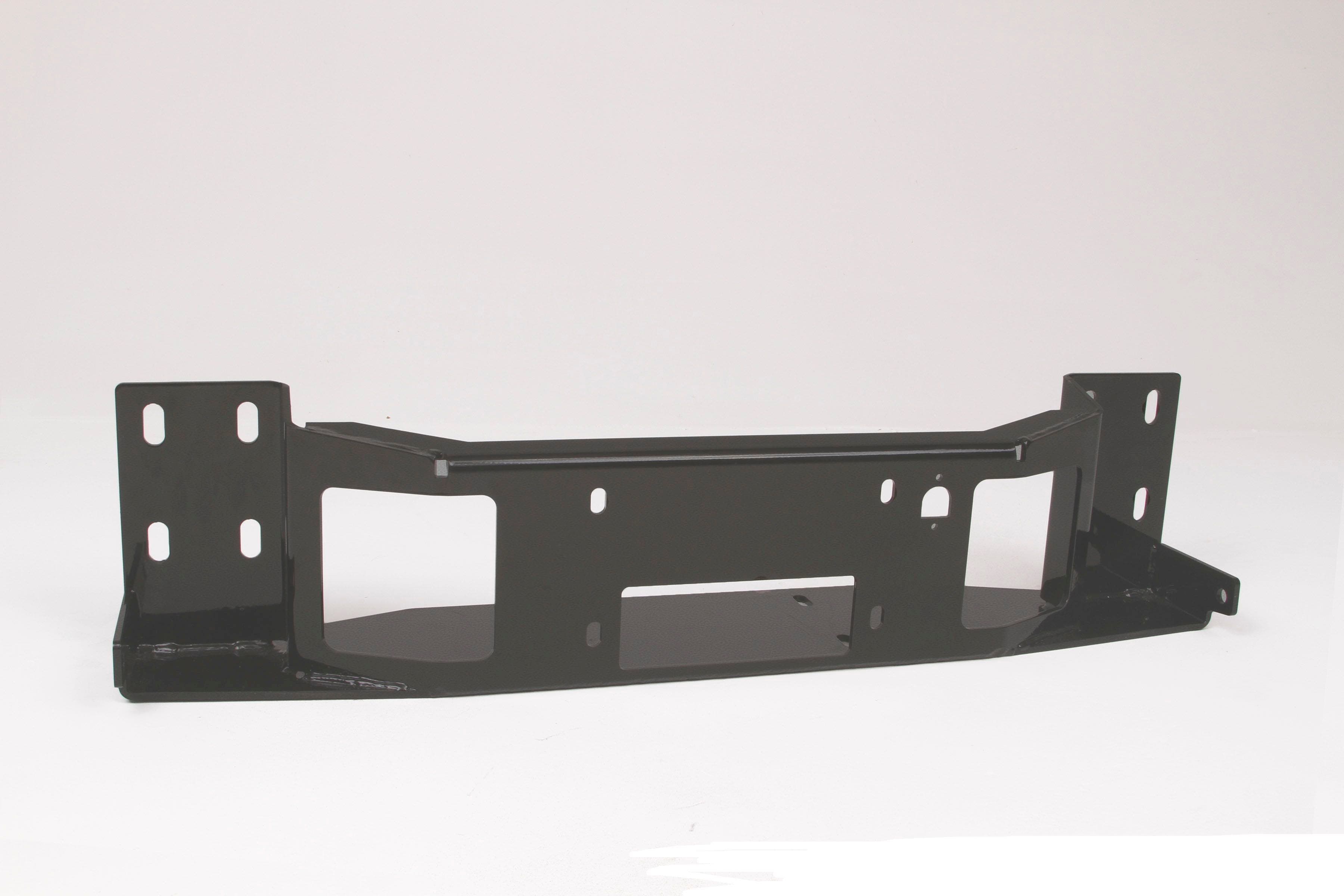 Fab Fours Qwinch-1 Elite Ranch Winch Tray   Winch Mount Black Steel Elite;
