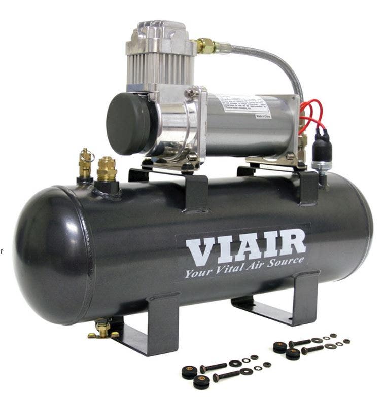 Viair (20007 Air Source Tank , Black   Air Compressor Fast-Fill; Type -