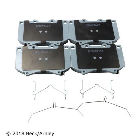 Beck/Arnley Disc Brake Pad Set P/N:085-6618  Disc Brake Pad Set P/N: