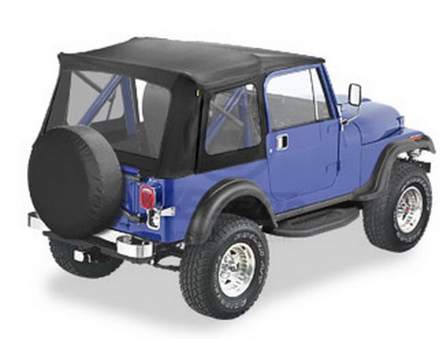 Bestop - 51599-01 - Supertop Classic Squareback Soft Top  Supertop Soft Top