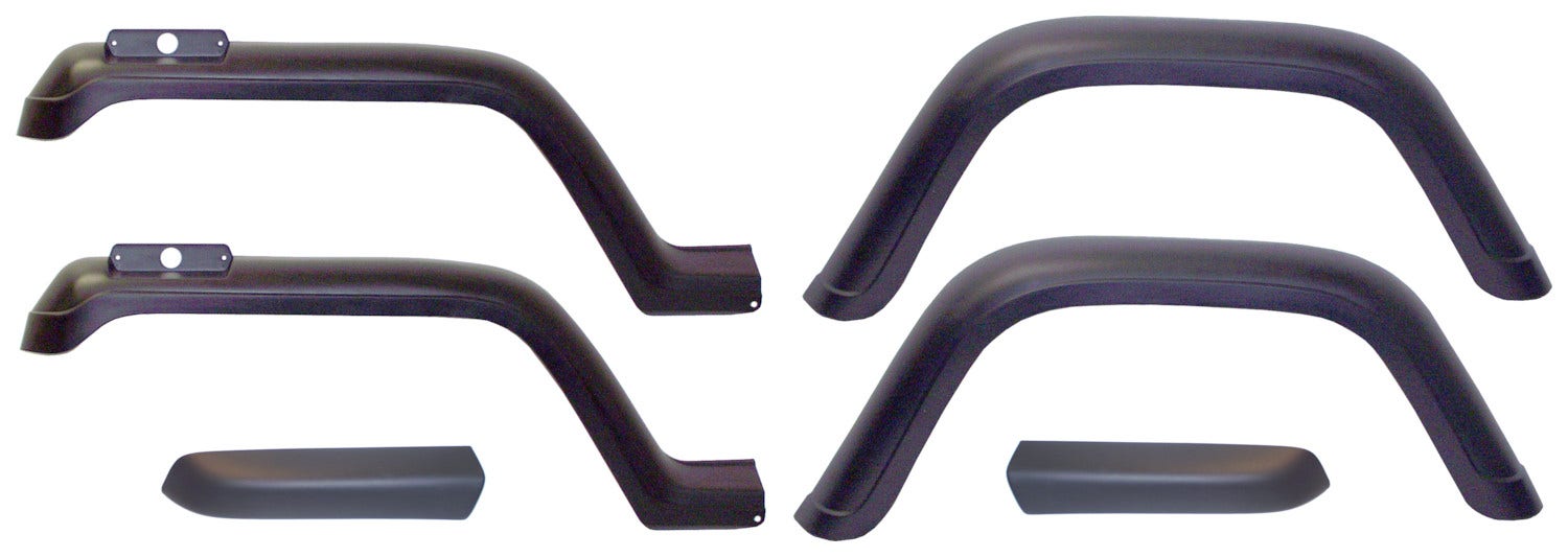 Crown Automotive 5Ahk6 Fender Flare Kit Fits 87-95 Wrangler (Yj) Crown