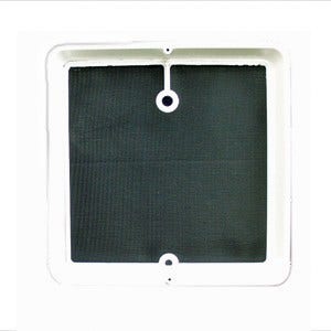 Heng's Jrp1124b Jensen Screen Frame-White   Roof Vent Screen Frame