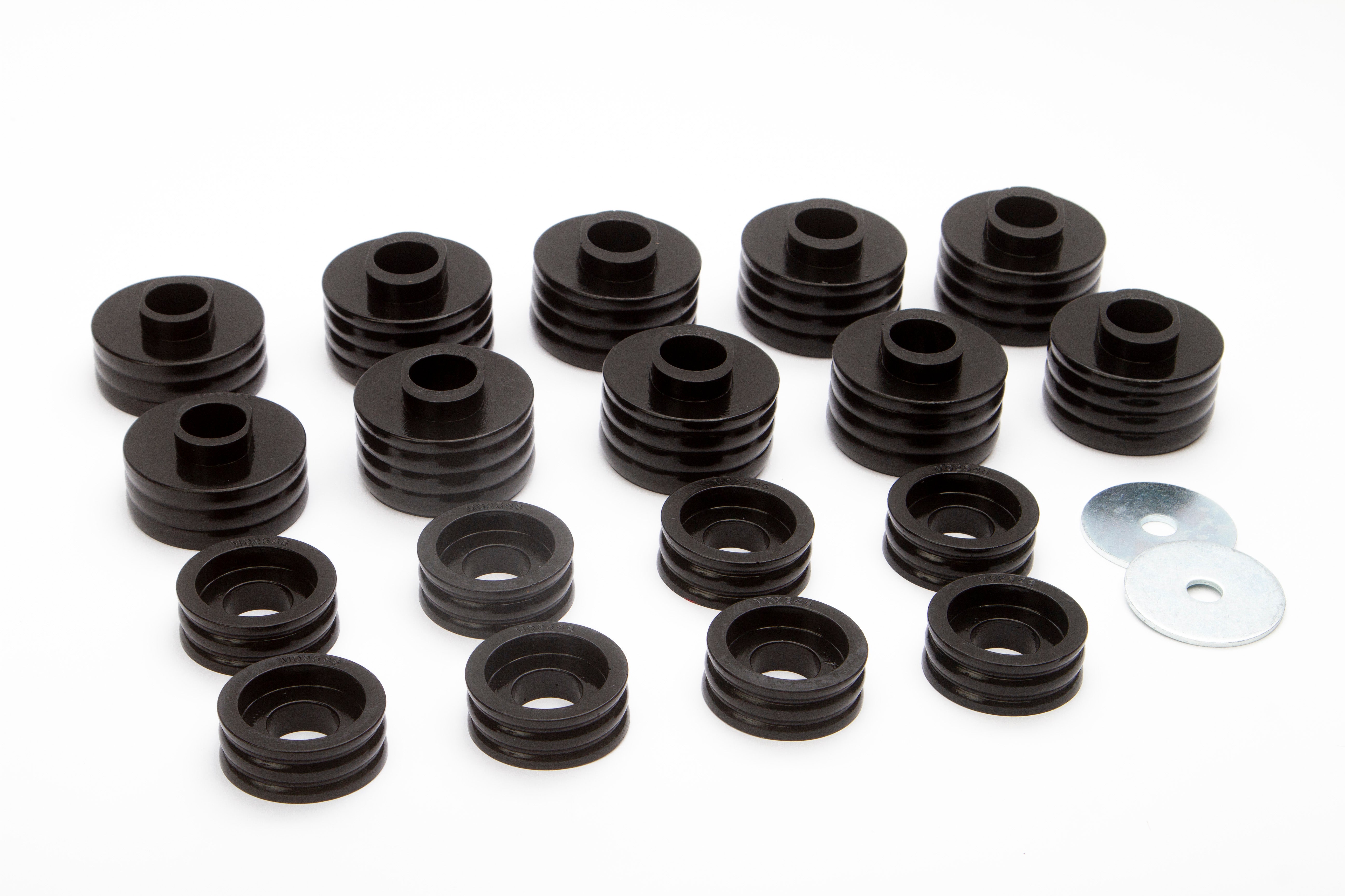 Daystar Kf04050bk   Body Mount Bushings; Color - Black