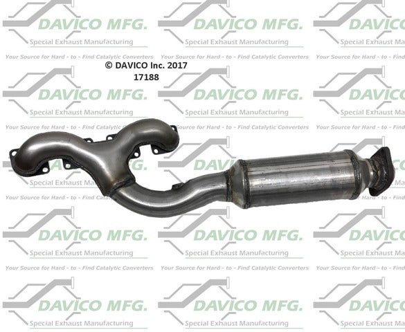Davico Mfg Catalytic Converter P/N:17188  Catalytic Converter P/N: