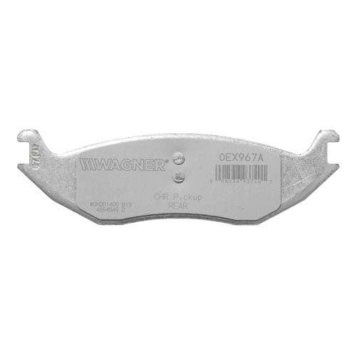 Wagner Brake Disc Brake Pad Set P/N:Oex967a S Oex866 Brake Pad Oex; Recommended