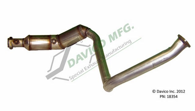 Davico Mfg Catalytic Converter P/N:18354  Catalytic Converter P/N: