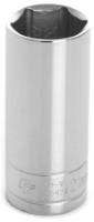 Performance Tool W38421 6-Point Socket, 3/8" Drive, 21Mm Socket  Type - Metric,