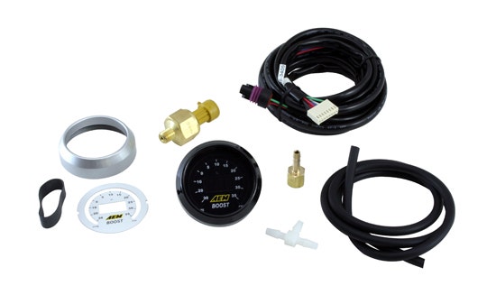 Aem 30-4406 -30-35 Psi Boost Gauge Aem  -30-35 Psi Boost Gauge