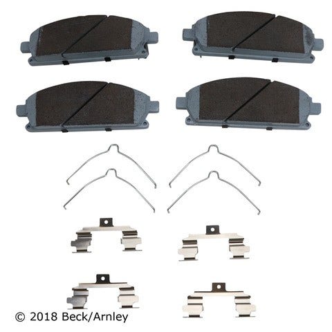 Beck/Arnley Disc Brake Pad Set P/N:085-6691  Disc Brake Pad Set P/N: