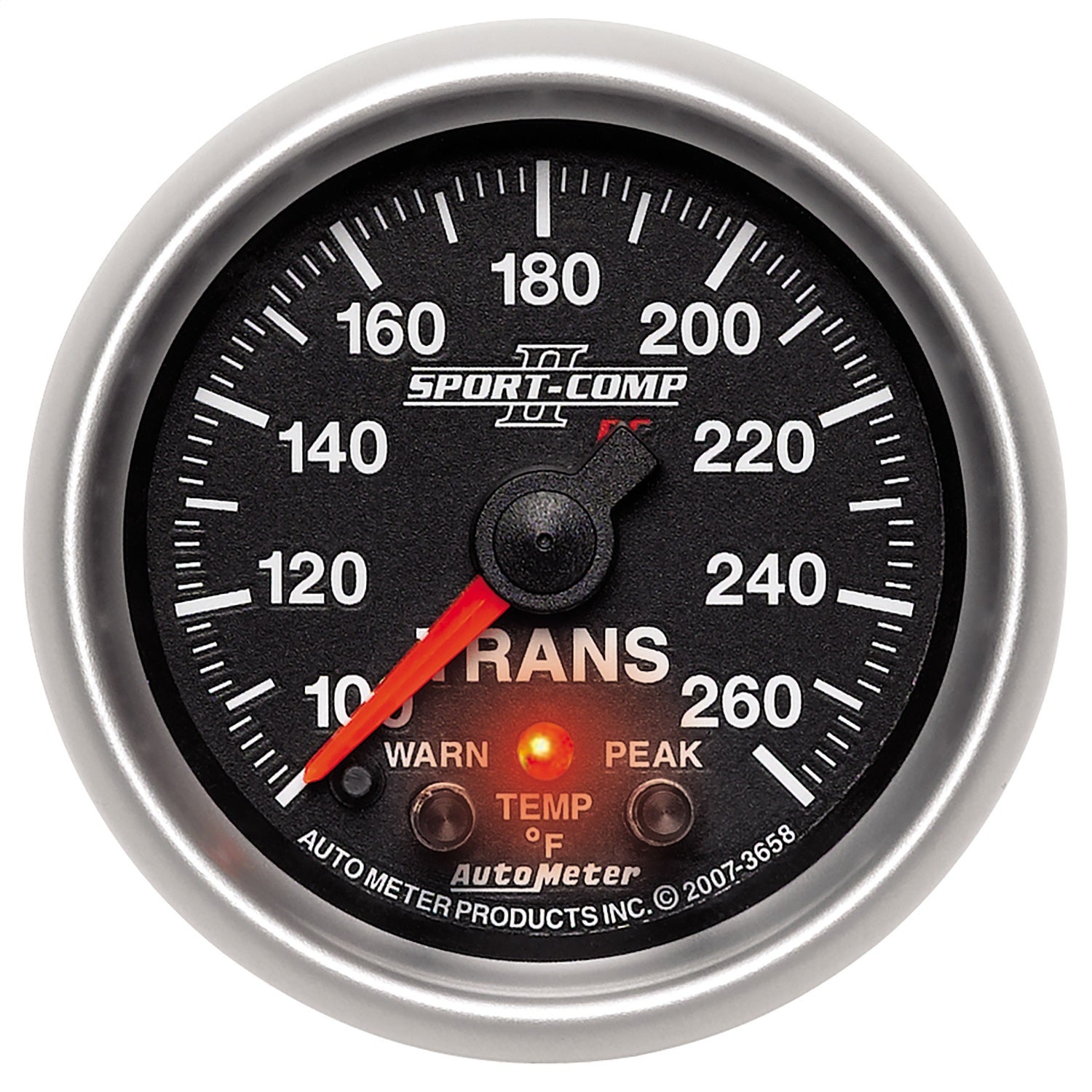 Autometer 3658 Sport-Comp Ii Electric Transmission Temperature Gauge